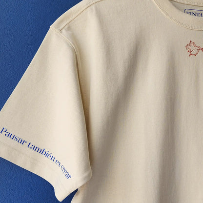 Polera Atenea Arena Oversize - TINTAmarPolera Atenea Arena OversizePoleraTINTAmarTINTAmarArenaSPolera Atenea Arena Oversize