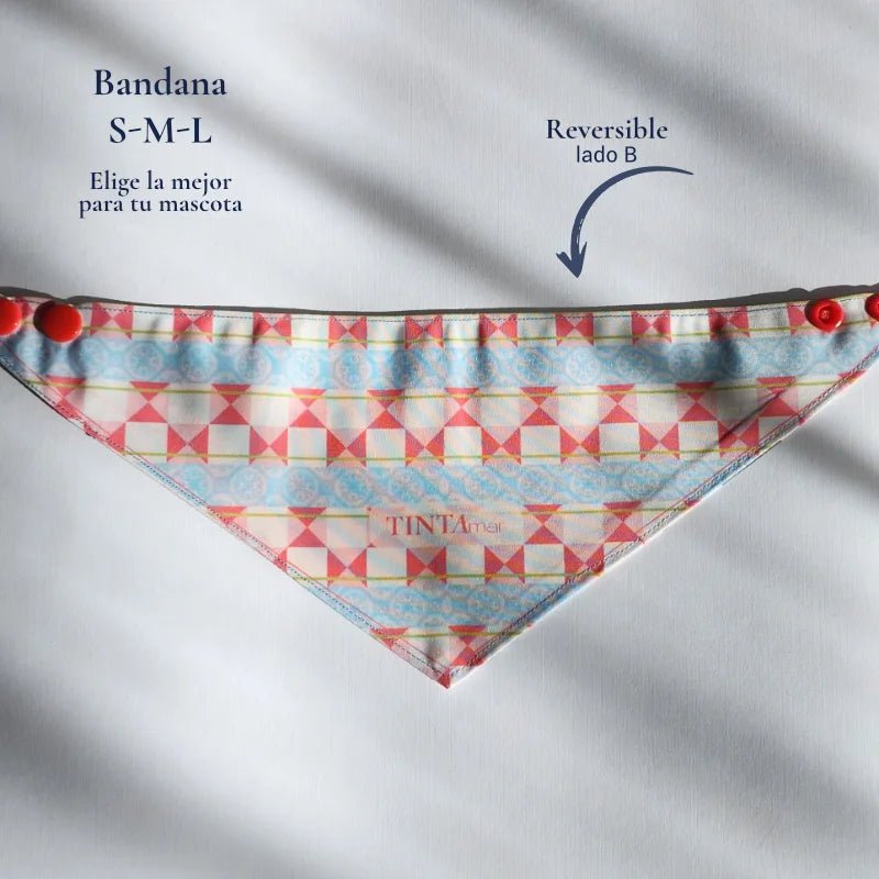 Bandana Damas para mascotas - TINTAmarBandana Damas para mascotasTINTAmarTINTAmarXSBandana Damas para mascotas