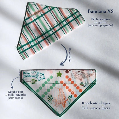 Bandana Ludo para mascotas - TINTAmarBandana Ludo para mascotasBandanaTINTAmarTINTAmarXSBandana Ludo para mascotas