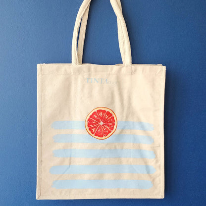 Bolsa de Playa Lineas Celestes - TINTAmarBolsa de Playa Lineas CelestesTINTAmarTINTAmarBolsa de Playa Lineas Celestes