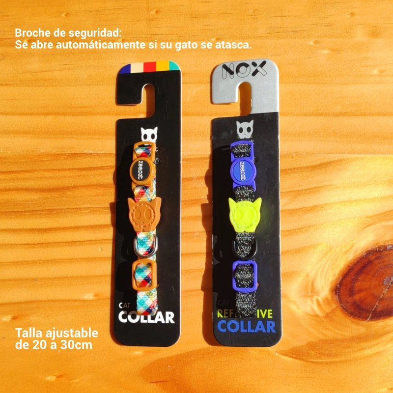 Collar para gato ajustable Zee.Cat - TINTAmarCollar para gato ajustable Zee.CatCollarTINTAmarTINTAmarAzulCollar para gato ajustable Zee.Cat