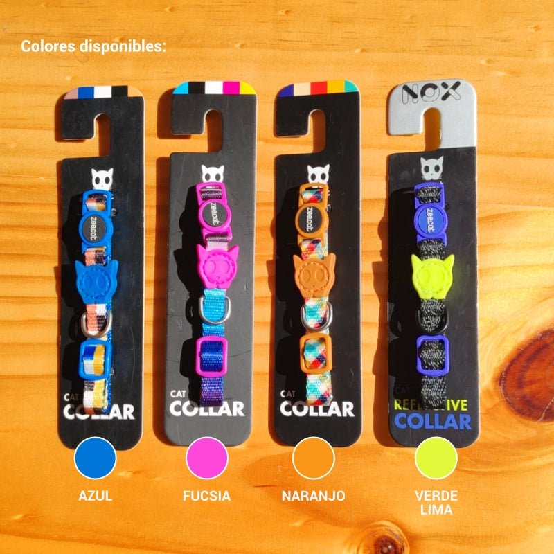 Collar para gato ajustable Zee.Cat - TINTAmarCollar para gato ajustable Zee.CatCollarTINTAmarTINTAmarAzulCollar para gato ajustable Zee.Cat