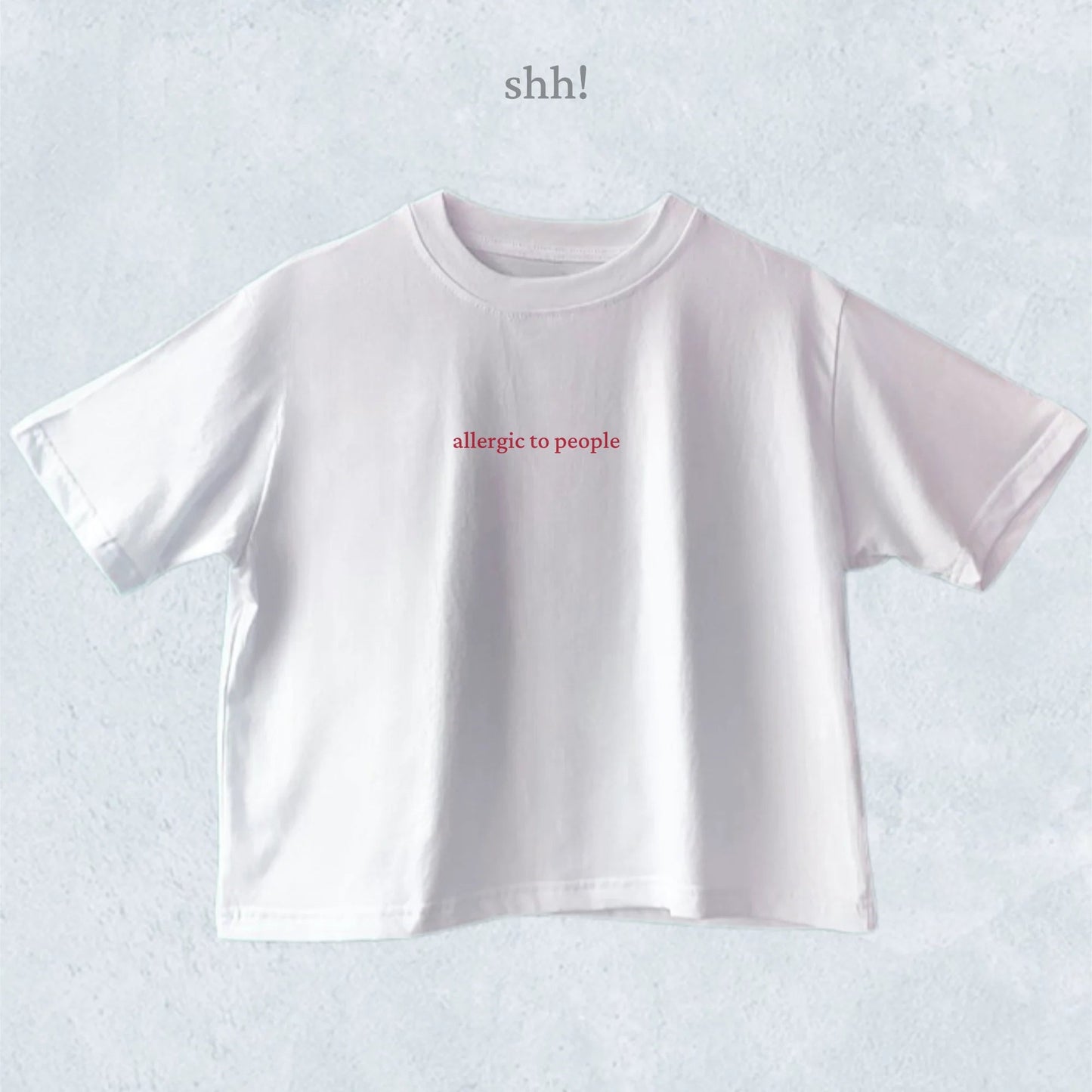 polera allergic to people - TINTAmarpolera allergic to peoplePoleraTINTAmarTINTAmarCrop TopSpolera allergic to people