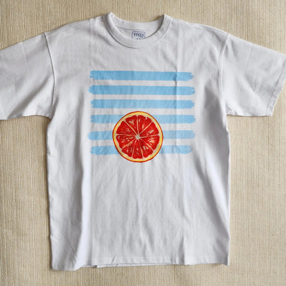 Polera Arancia Rossa Oversize - TINTAmarPolera Arancia Rossa OversizePoleraTINTAmarTINTAmarBlanco