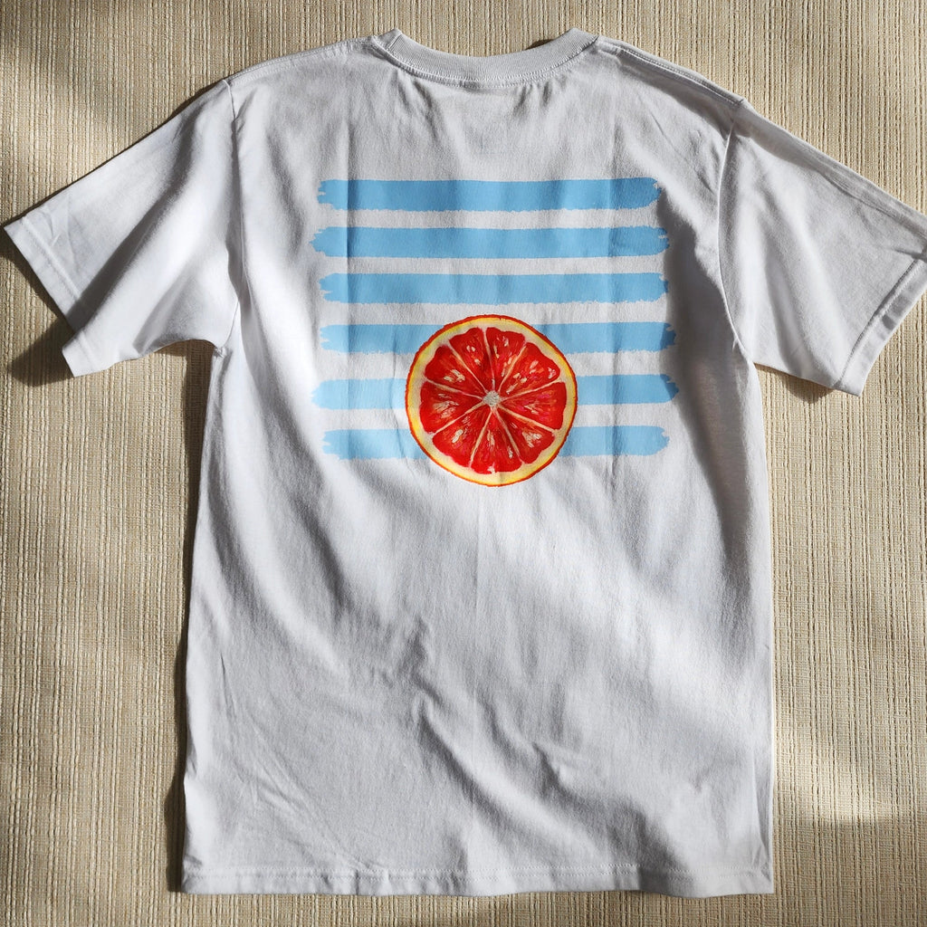 Polera Arancia Rossa Regular Fit - TINTAmarPolera Arancia Rossa Regular FitPoleraTINTAmarTINTAmarBlancoSPolera Arancia Rossa Regular Fit