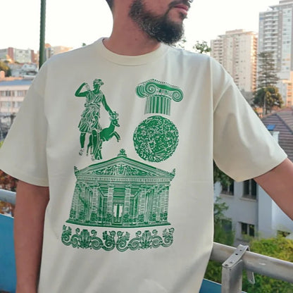 Polera Artemisa arena oversize 100% algodón - TINTAmarPolera Artemisa arena oversize 100% algodónPoleraTINTAmarTINTAmarArenaSPolera Artemisa arena oversize 100% algodón