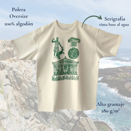 Polera Artemisa arena oversize 100% algodón - TINTAmarPolera Artemisa arena oversize 100% algodónPoleraTINTAmarTINTAmarArenaSPolera Artemisa arena oversize 100% algodón
