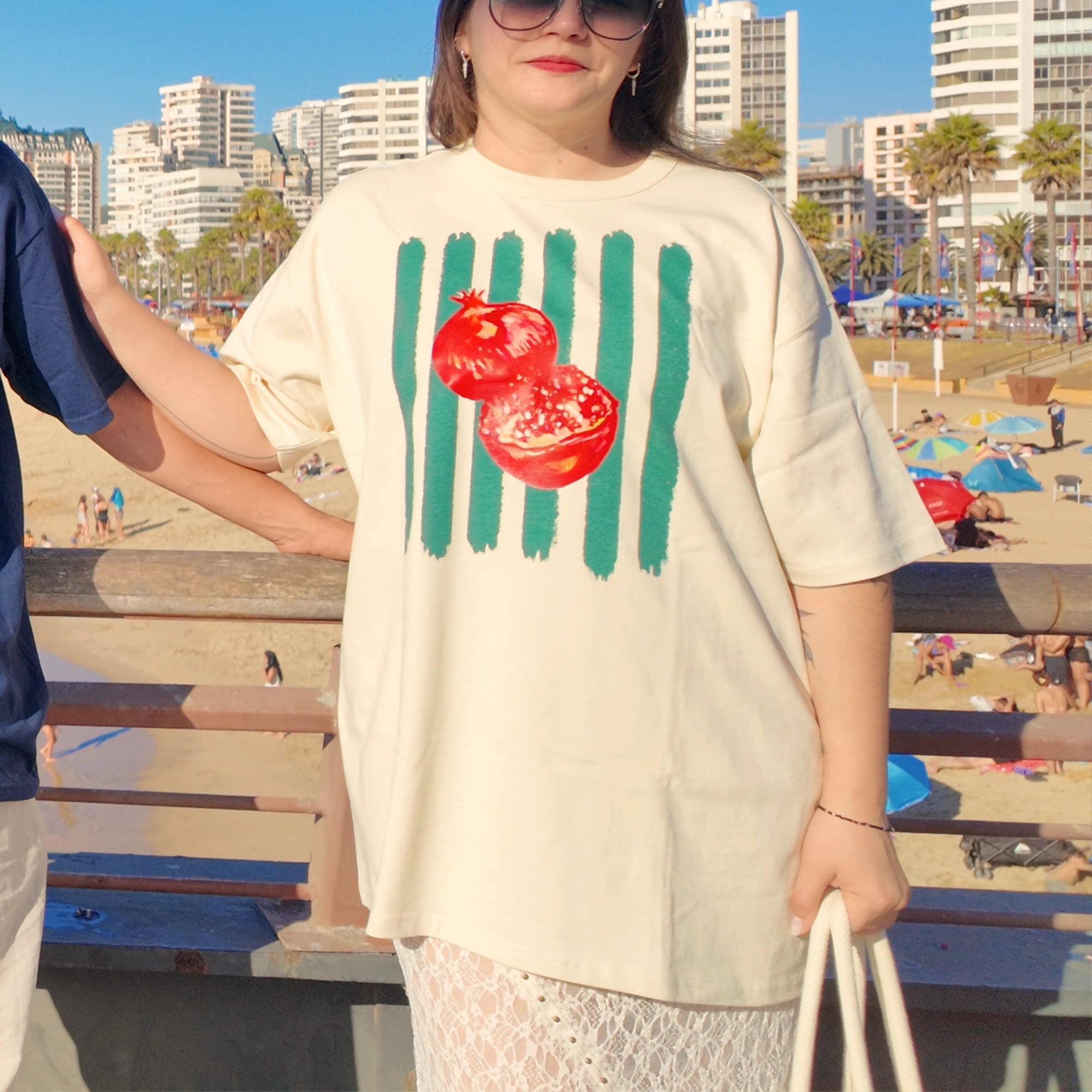 Polera Granada Oversize - TINTAmarPolera Granada OversizePoleraTINTAmarTINTAmarArenaSPolera Granada Oversize