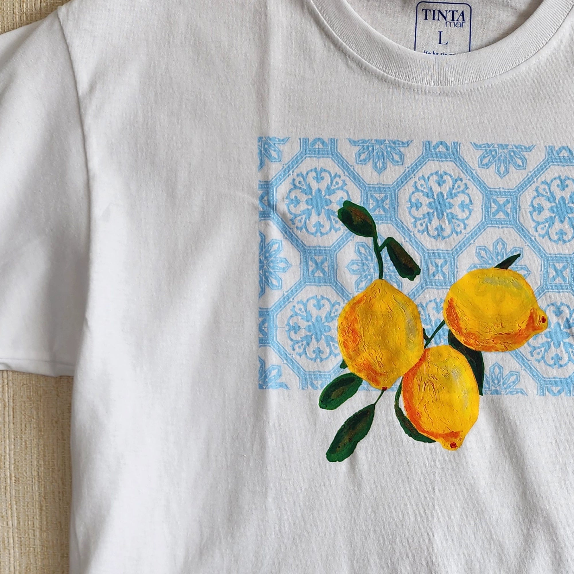 Polera Lisboa Regular Fit - TINTAmarPolera Lisboa Regular FitPoleraTINTAmarTINTAmarBlancoSPolera Lisboa Regular Fit