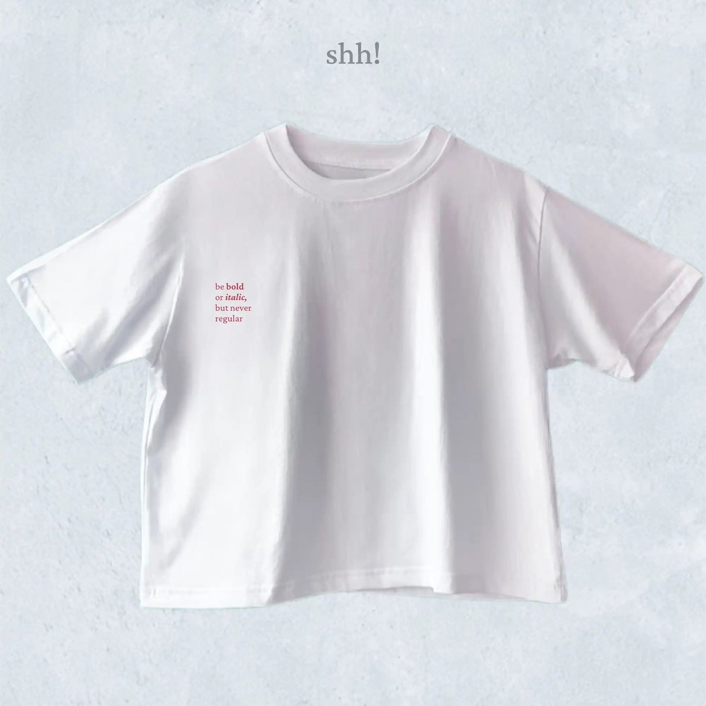 polera never regular - TINTAmarpolera never regularPoleraTINTAmarTINTAmarCrop TopSpolera never regular