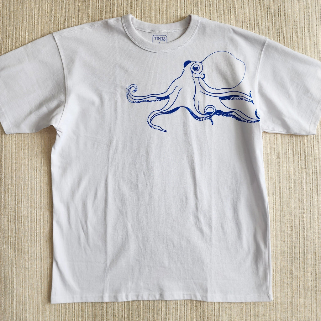 Polera Pulpo Oversize - TINTAmarPolera Pulpo OversizePoleraTINTAmarTINTAmarAzul marinoSPolera Pulpo Oversize