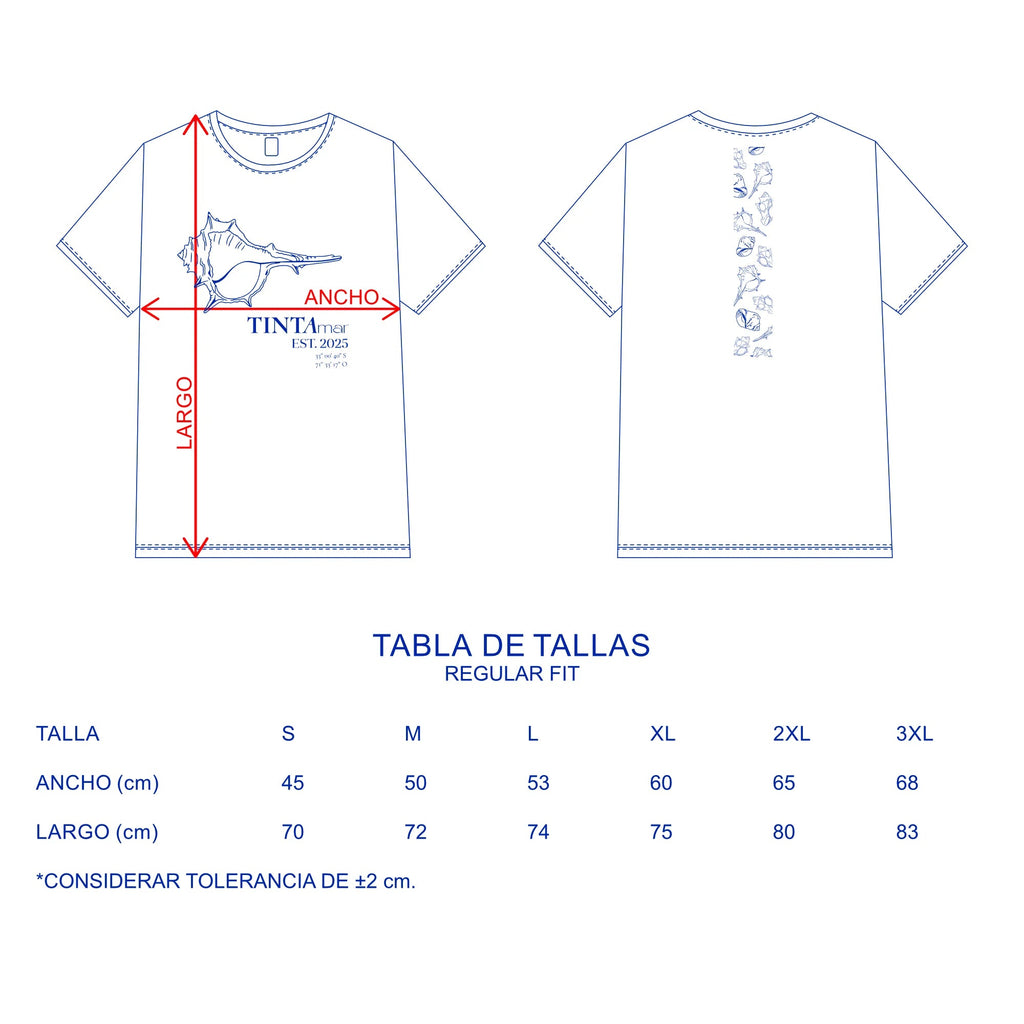 Polera Reposeras Pequeñas Regular Fit - TINTAmarPolera Reposeras Pequeñas Regular FitPoleraTINTAmarTINTAmarArenaSPolera Reposeras Pequeñas Regular Fit