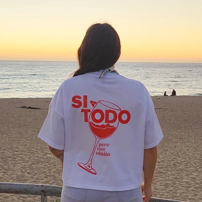Polera Vinito Boxy Fit - TINTAmarPolera Vinito Boxy FitPoleraTINTAmarTINTAmarBlancoSPolera Vinito Boxy Fit