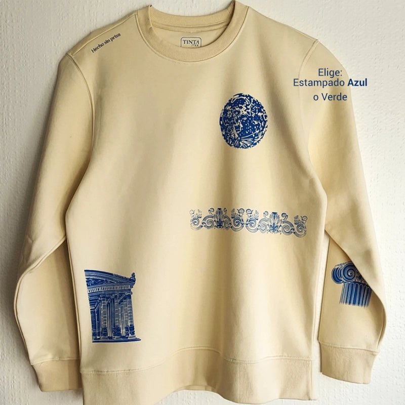 Polerón Artemisa Cuello Redondo Unisex - TINTAmarPolerón Artemisa Cuello Redondo UnisexPoleraTINTAmarTINTAmarAzul profundoSPolerón Artemisa Cuello Redondo Unisex