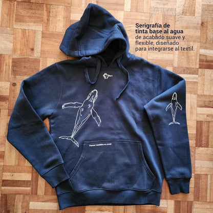Polerón Ballena Hoodie Unisex - TINTAmarPolerón Ballena Hoodie UnisexPoleraTINTAmarTINTAmarSPolerón Ballena Hoodie Unisex