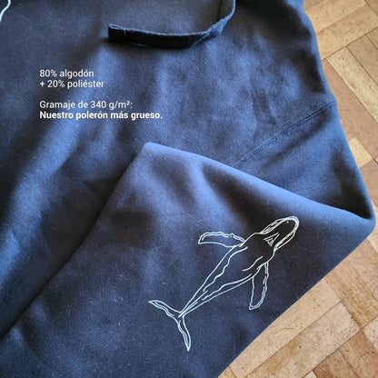 Polerón Ballena Hoodie Unisex - TINTAmarPolerón Ballena Hoodie UnisexPoleraTINTAmarTINTAmarSPolerón Ballena Hoodie Unisex
