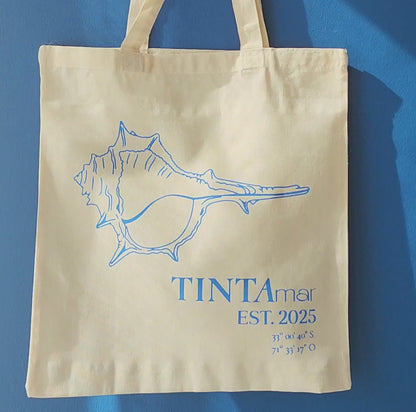 Bolsa Ligera TINTAmar - tote de algodón